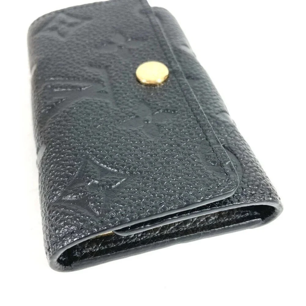 LOUIS VUITTON M64421 MonogramEmpreinte Multicles 6 6P Key Case Black